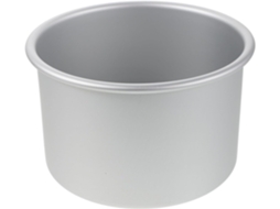 Vaso Yardenfun de alumínio redondo de 15 cm com fundo anti-removível