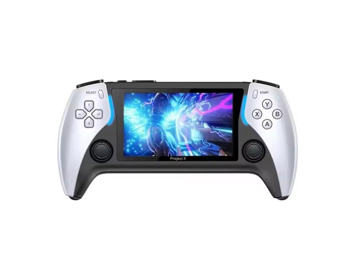 Consola de Jogos Portátil Project X com Tela de 4.3 Polegadas, CPU ATM 7051 e 8GB XIAOMOYU