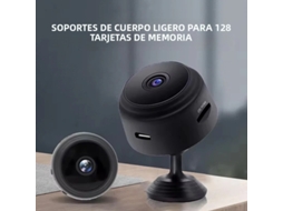 Mini Câmera A9 Wifi Para Monitoramento E Proteção De Segurança Sem Fio