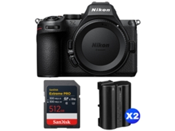 Z5 Ii + 1 Sandisk 512gb Extreme Pro Uhs ii Sdxc + 2 Nikon En el15c + Ebook “20 Dicas para Fotos Que Impressionam” NIKON