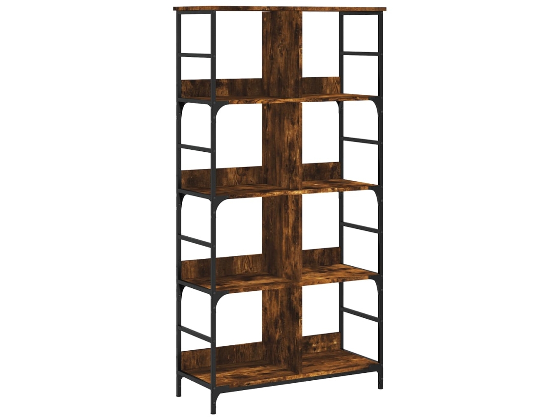Estante 78,5x33x153 cm Carvalho Fumado MAISON EXCLUSIVE