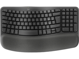 LOGITECH Wave Keys Rf Teclado Bluetooth Sem Fio Qwerty Grafite Italiano