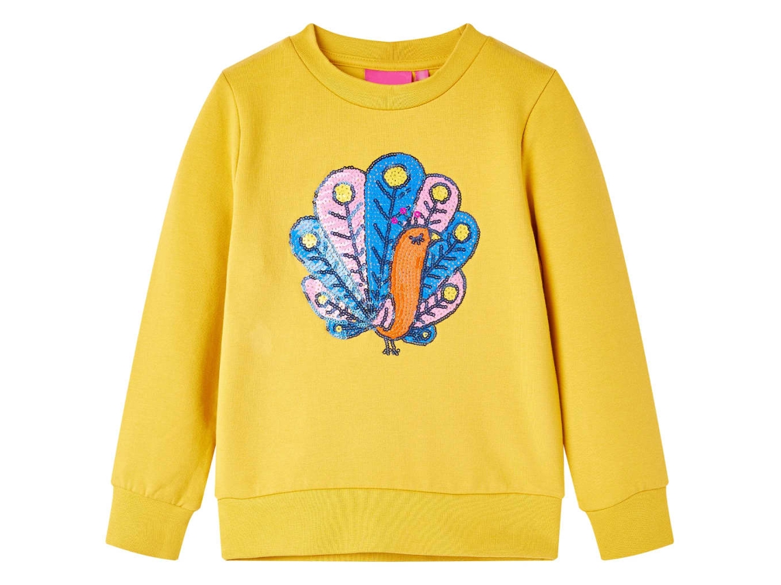 Sweatshirt Para Criança Ocre-escuro 92