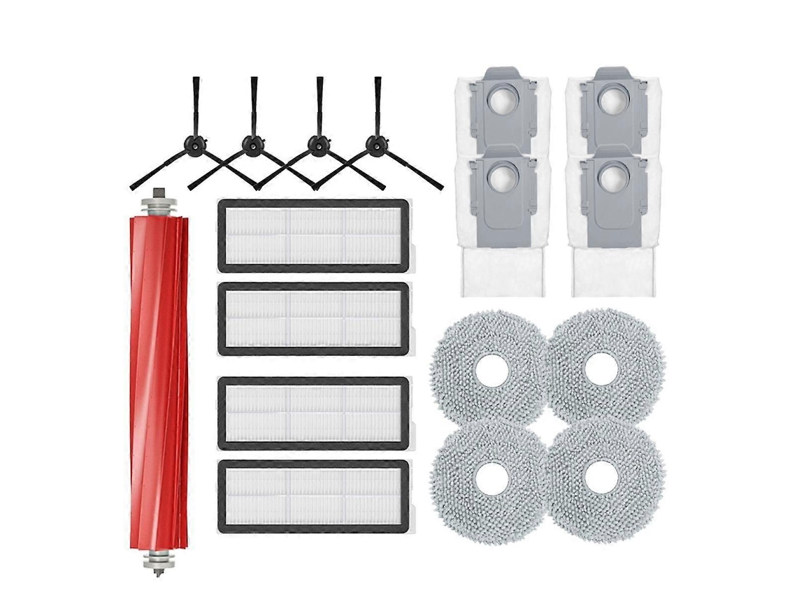 Para Qrevo S Substituição Principal Escova Lateral Filtro Hepa Almofadas De Mop Sacos De Pó Peças De Reposição Acessórios Brilvibera