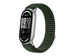 Bracelete para Xiaomi Smart Band 10/9/8 Nylon Trançado com Fecho de Velcro Verde abeto XIAOMOYU