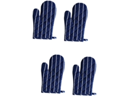 Aboofan 2-pares De Aventais Cozinha Para Churrasco Com Luvas Resistentes Ao Calor E Faixa Toalha Mesa
