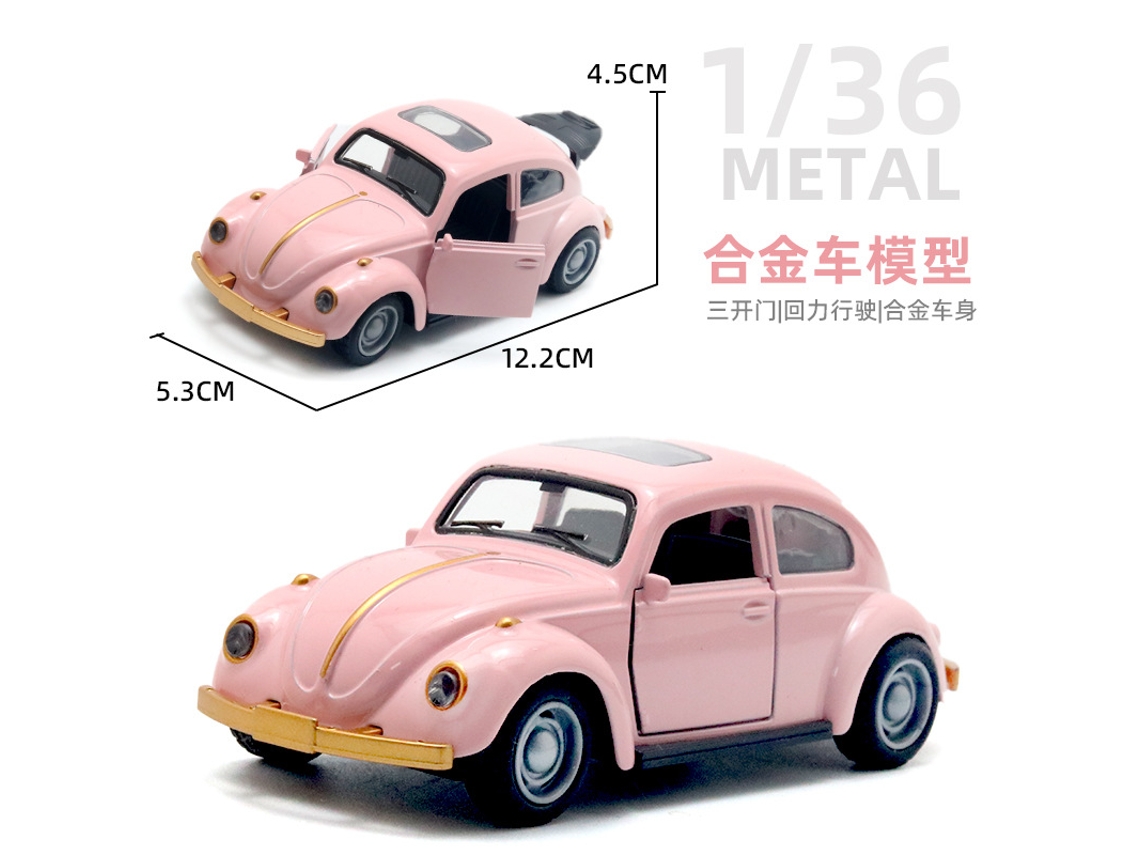 Miniatura De Carro Em Escala 1/36, Feita Em Metal Fundido, Presente Para Crianças.