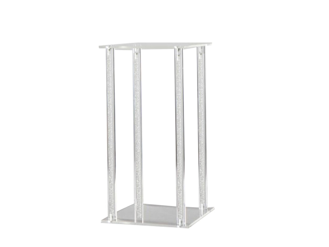 Laxiscreed Suporte Para Flores De Casamento Em Acrílico Com Bolhas, 40x20 Cm, Ideal Para Decoração De Eventos