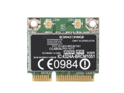 2026zentro-placa De Rede Sem Fio Pcie Broadcom Bcm94313hmgb 300m Bluetooth3.0 Para Hp G4/cq43 Série