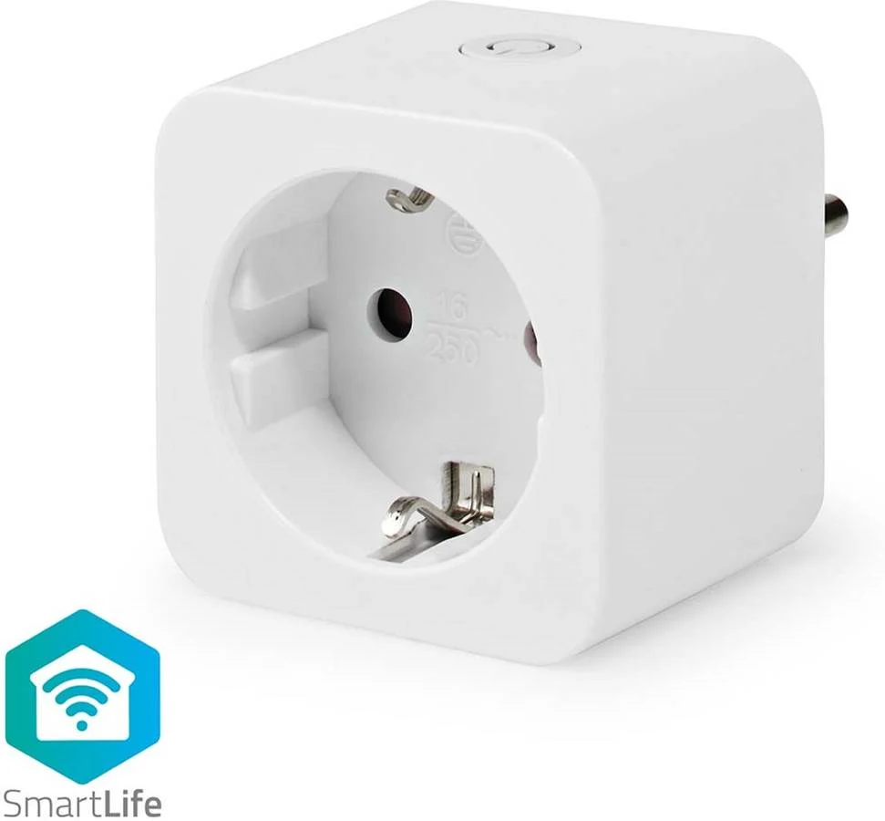 Tomada Inteligente NEDIS Schuko WIFIP121FWT