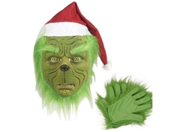 Grinch, O Monstro De Natal, Interpreta O Papel De Um Personagem De Terno, E O Monstro De Cabelo Verde É Visto Em Todos Os Lugares. Loja Olysi