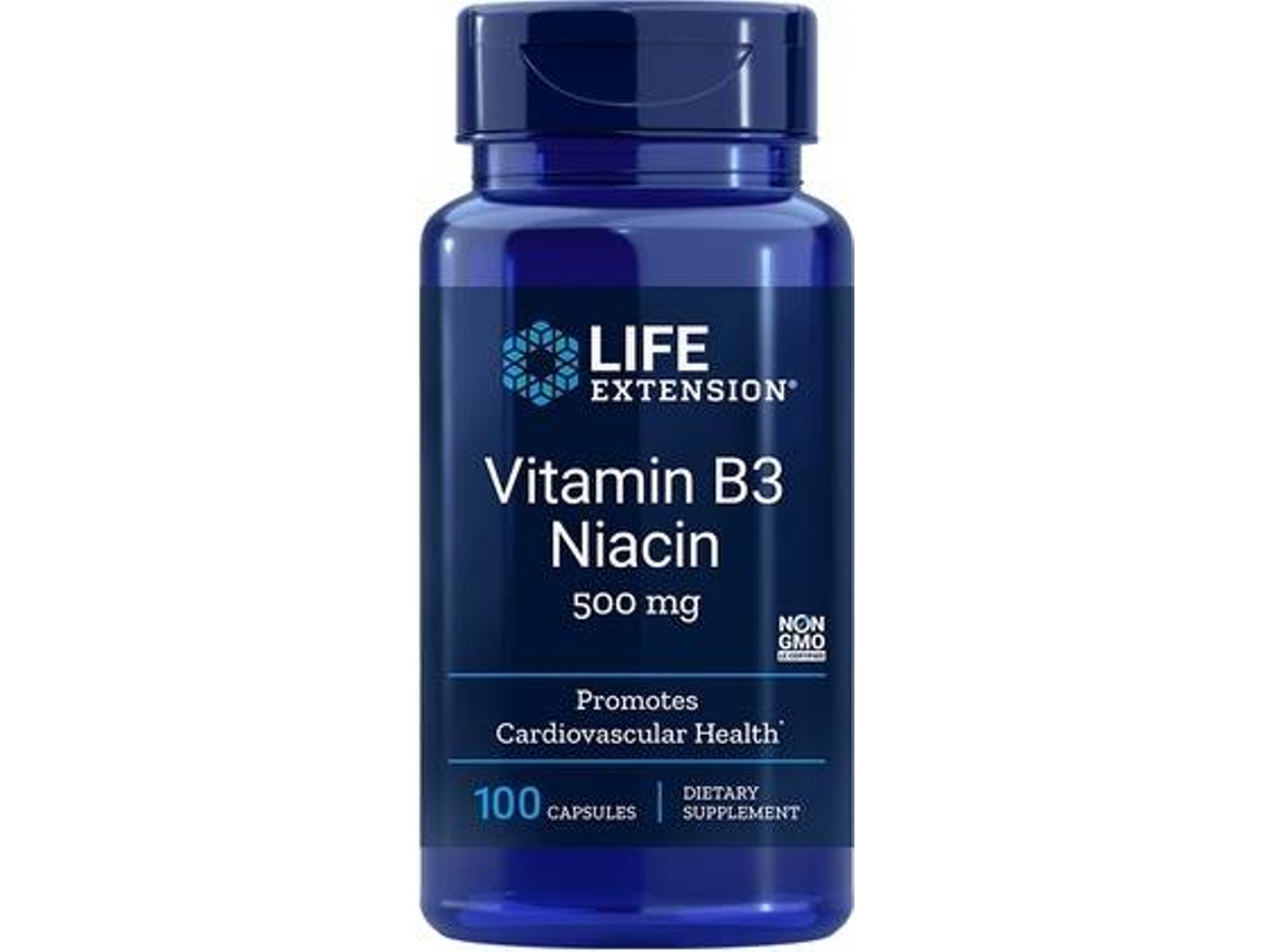 Suplemento Alimentar LIFE EXTENSION Vitamina B (100 cápsulas)