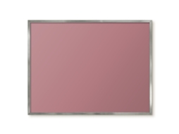 Magnetic Board Ash Gray For The Living Room Espelharte (80x60 Cm)