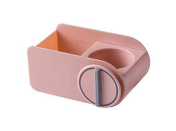 Suporte Para Secador De Cabelo, Sem Furos, Banheiro, Lavabo, Armazenamento Montado Na Parede (rosa)