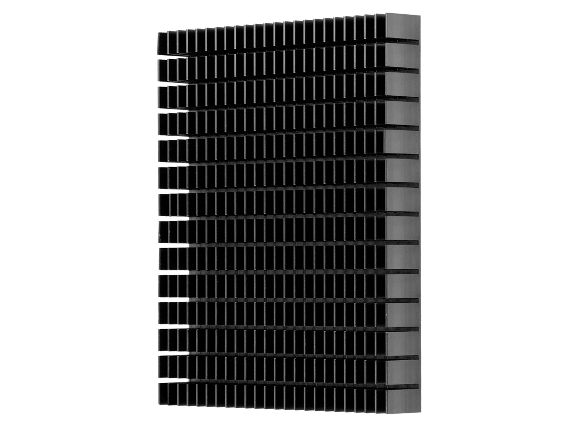 Disipador de Calor Alumínio 150x120x20mm para Cpu Amplificador S/MARCA