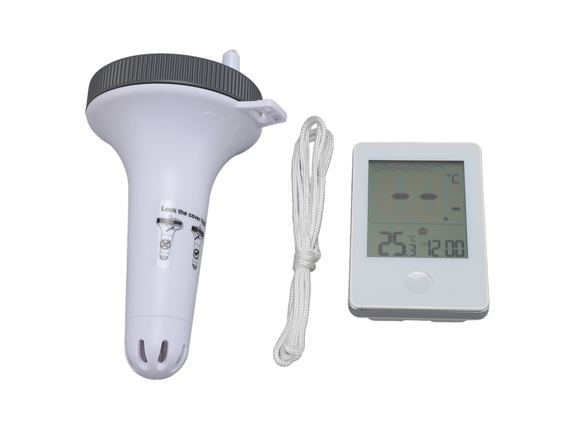 Termômetro De Piscina Com Display Digital, Fácil Leitura, À Prova Dágua, Flutuante, Sem Fio, Termômetro De Piscina Para Piscinas, Spa, Banheira De Hi