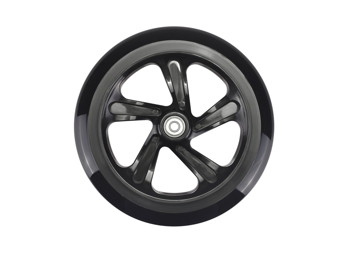 Roda Para Micro Patinete 200mm Preta Roda Sobressalente Para Patinete