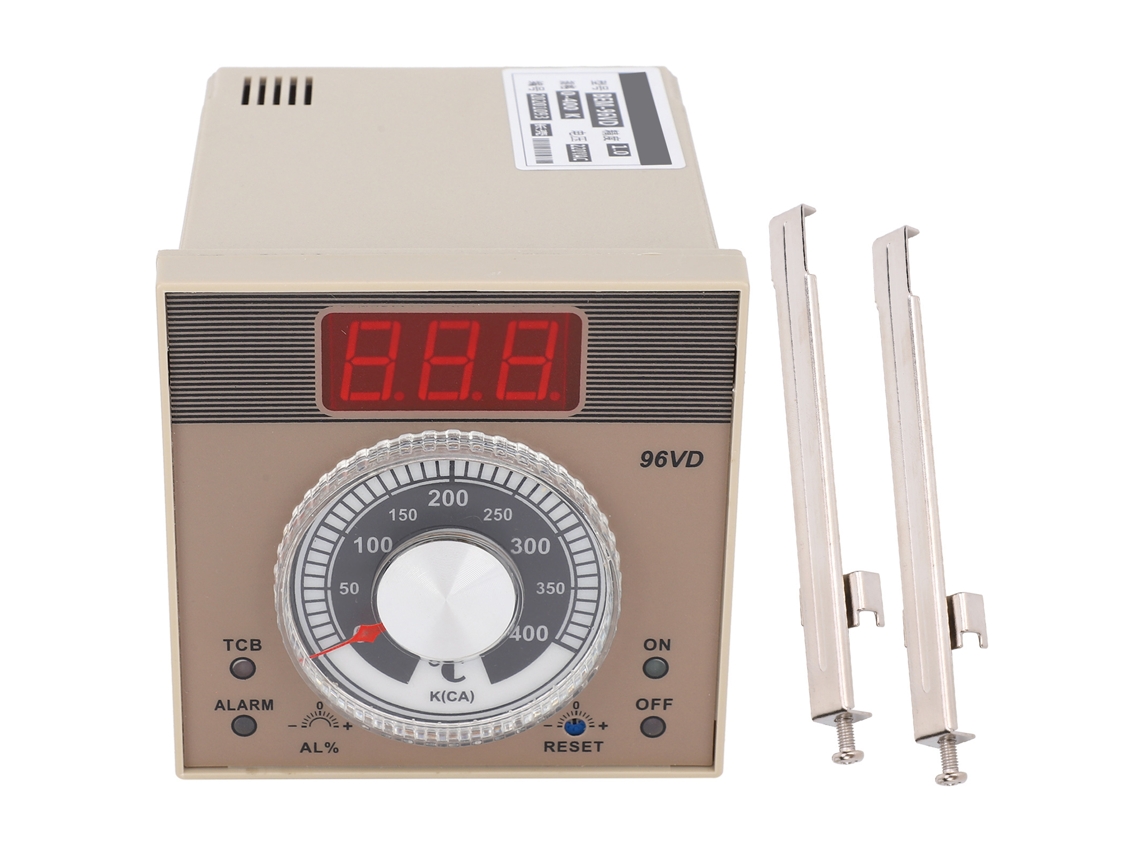 Controlador De Temperatura Digital Com Display E Botão Bem-96vd Termostato Ajustador