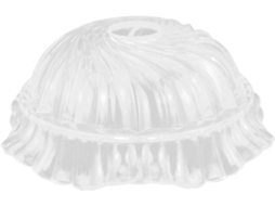 Cúpula de Vidro Floral para Mini Abajures, Capa de Reposição para Luminária. SFUSHOS