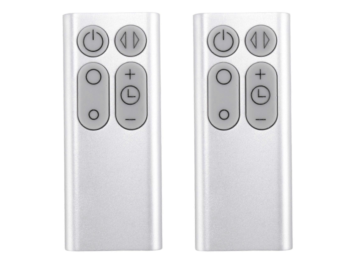 2 Controles Remotos De Substituição Compatíveis Com O Purificador De Ar Am11 Tp00 E Ventilador Sem Folhas - Prata
