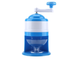 Triturador de gelo manual com manivela máquina de raspadinha de gelo snow cone cozinha portátil | S/MARCA