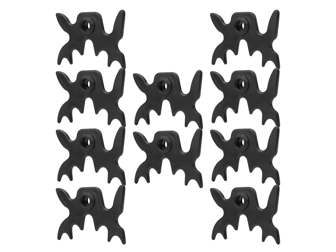 Yncm-cabeça Ponte Cue Bilhar Moosehead 10pcs Plástico
