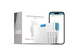 Rolô Curtain Switch Lote com 4 Compatível com Homekit, Alexa e Google Home Meross