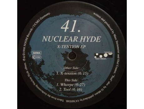 Vinil X-tention Ep Noom Records