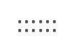 Acessórios de Aspirador Pacote com 12 sacos de filtro Silence Force 4A Zr200540 Ro64Xx de pó