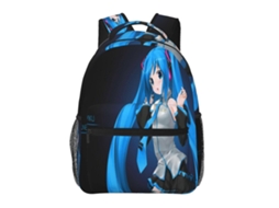 Mochila Hatsune Miku H342 Para Escola E Trabalho, Leve E À Prova Dágua, Mochila Estilosa Para Estudantes E Adultos J342 Olysi Shop