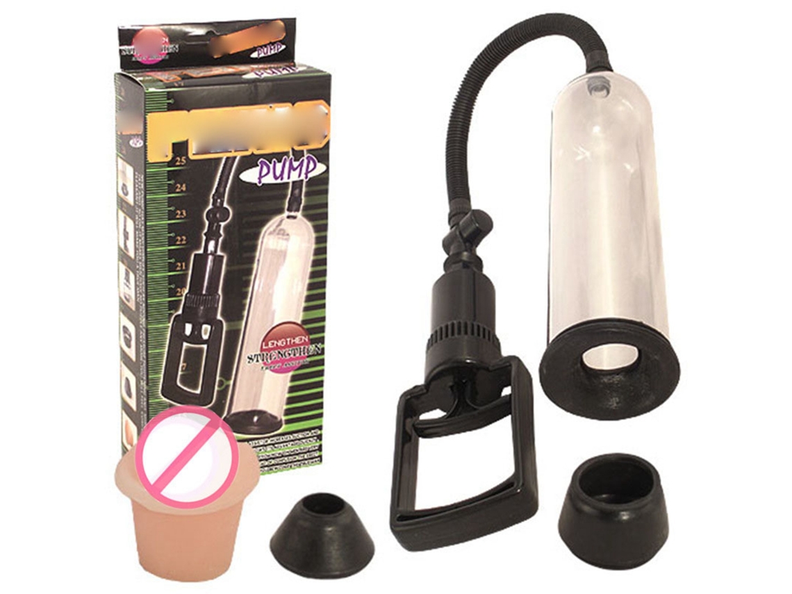 Bomba De Vácuo Manual Para Pênis 2 Em 1, Extensor E Massager De Saúde Para Homens