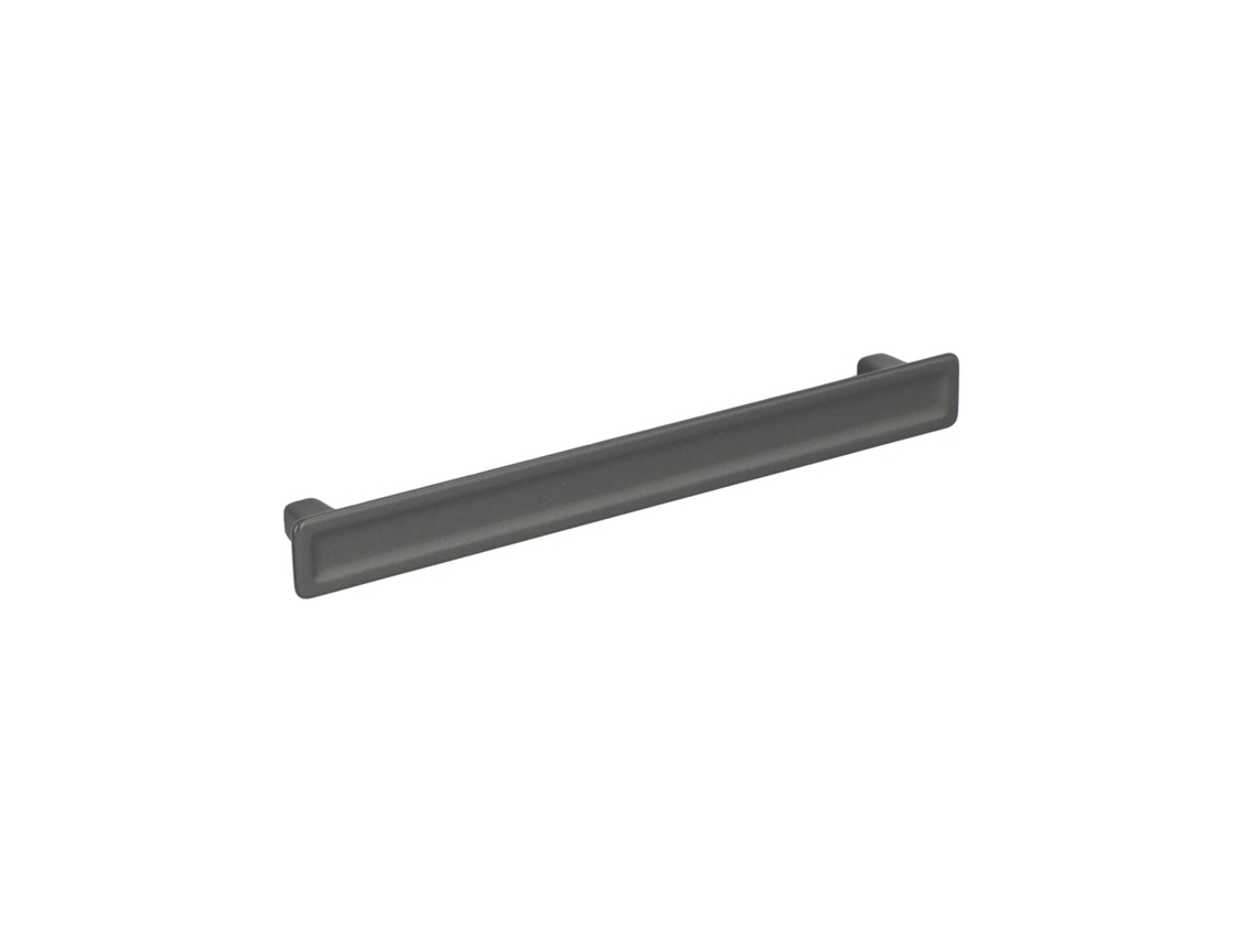 Puxador para Móveis HARDWAREXCHANGE em Zamac com 160mm de distância central, Alucover grafite, conjunto de 25