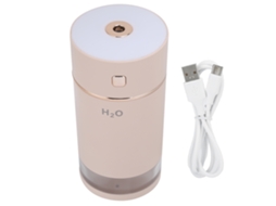 2026zentro-umidificador Mini Fofo Usb Com Luz Noturna 240ml Rosa Para Lar Escritório Carro 1.8w