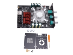 Módulo Amplificador De Potência Digital Bluetooth Com Áudio Hd, Ajuste De Tom Alto/baixo, Placa Amplificadora Dc15-36v