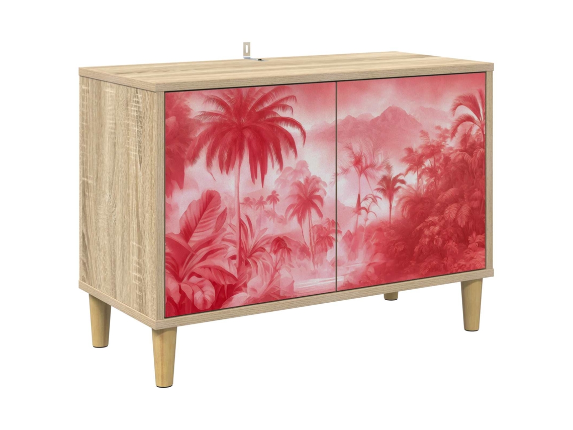 Vidaxl Gabinete Para Tv Aachen 69 X 33 X 50 Cm Sonoma