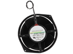 Ventilador Axial de Resfriamento com Rolamento de Esferas Duplo para Eletrodomésticos e Fontes de Alimentação S/MARCA