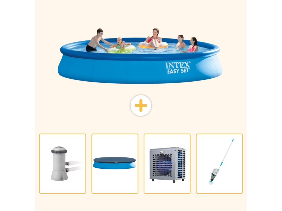 Intex Piscina Easy Set Redonda - 457x84 Cm - 5-peças S199