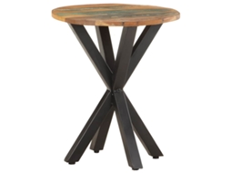 Vidaxl Mesa De Apoio 48x48x56 Cm Madeira Recuperada Maciça