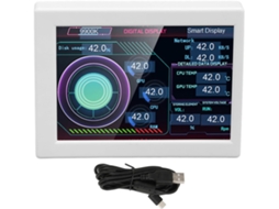 Monitor de Temperatura para Pc com Tela de 3,5 Polegadas Que Exibe Dados da Cpu. SFUSHOS