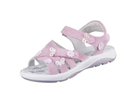 Sandálias LURCHI Filia (Rosa - Camurça- 34)