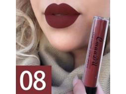 Cmaadu 8 Gloss Labial Líquido Metálico Matte de Longa Duração e Hidratação