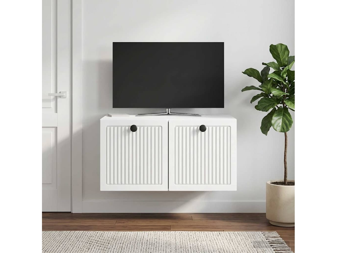 Vidaxl Gabinete de Tv de Parede Branco 59,5 X 41 X 30 Cm