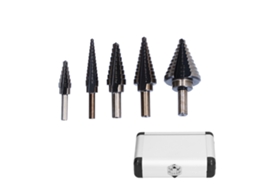 Laxiscreed Conjunto De Brocas De 5 Peças Para Metal E Materiais Diversos