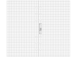 Recarga de Folhas FILOFAX Personal (Branco - Quadriculado - 20 Folhas)