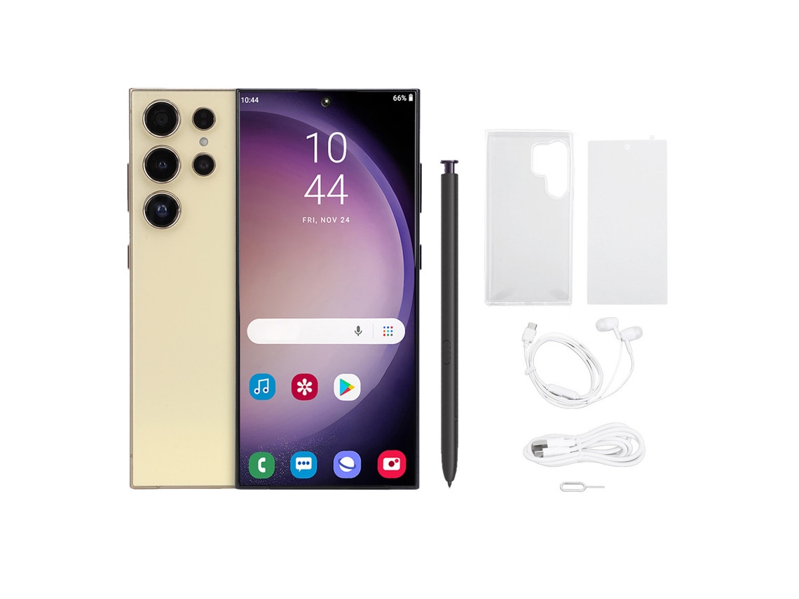 Laxiscreed S24 Ultra Smartphone Com Caneta E Processador De 10 Núcleos De Alta Performance