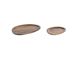 Conjunto De Pratos Para Casa Esprit Natural Acácia 26 X 18 X 1,6 Cm
