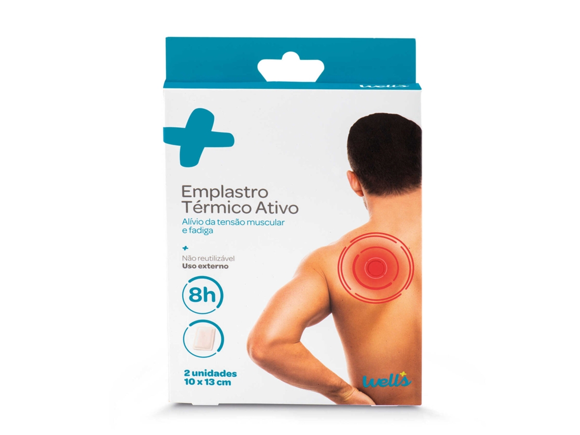 Emplastro Térmico WELLS Ativo