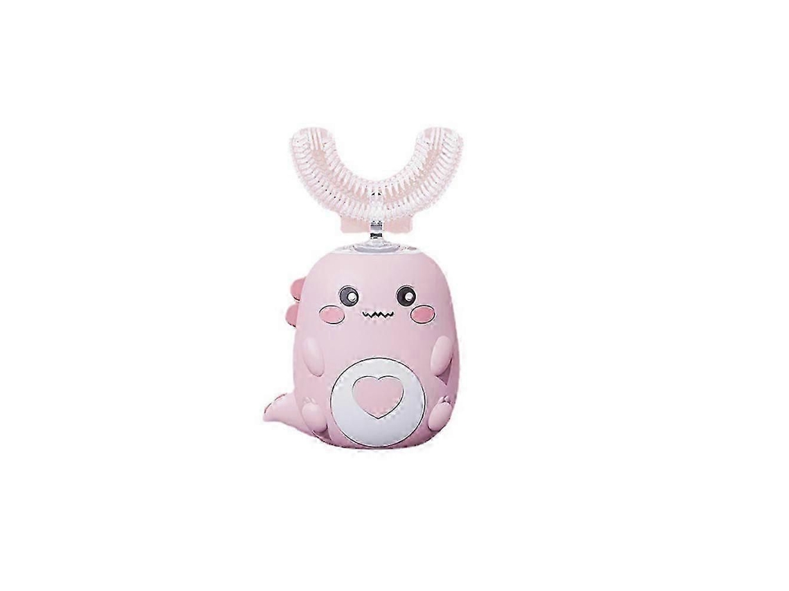 Escova de Dentes Infantil em Formato U, Ultrassônica Silicone com Rotação 360 ​​graus, Escov a Automática À Pr GOKOCO