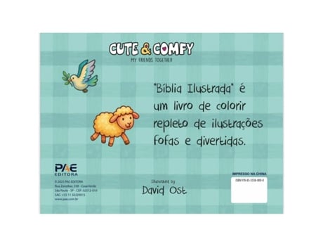 Livro Biblia Ilustrada Livor De Colorir De Diversos (português Do Brasil)