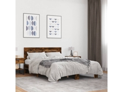 Estrutura Cama 120x190 Cm Derivados De Madeira/metal